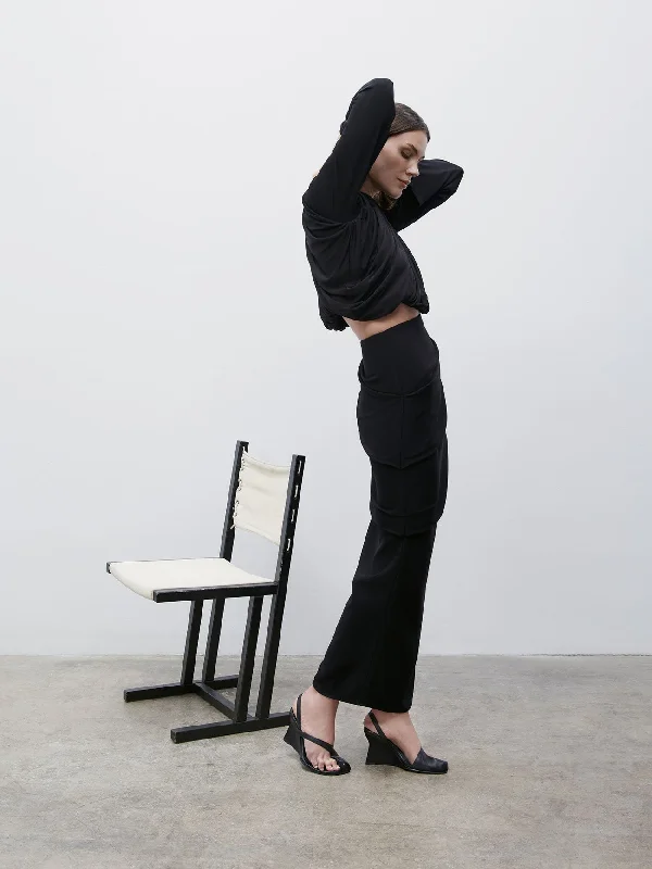 09 Remmy Skirt | Black lace skirt romantic
