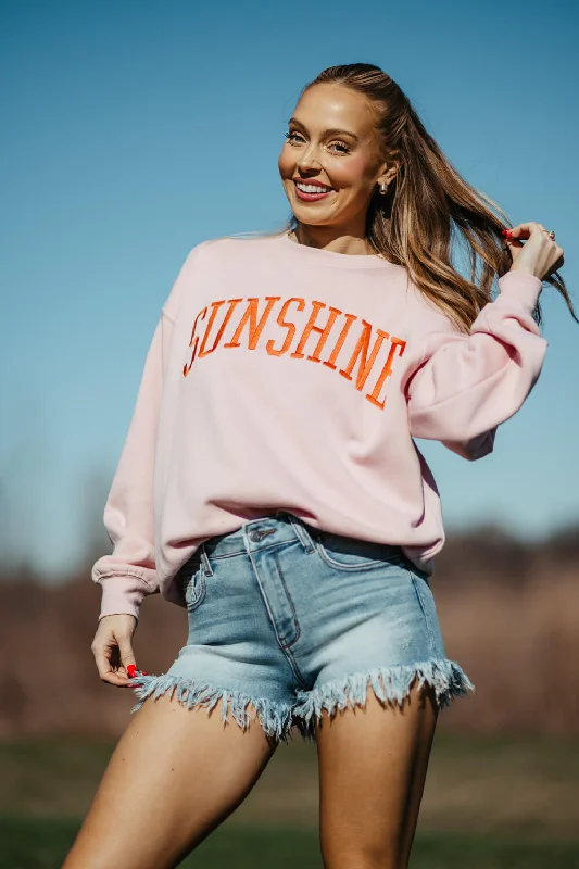1897 Active Sunshine Sweatshirt for Women in Pink | GT065-PINK Hoodie with Neon Bright Vibrant 1897 Active Sunshine Sweatshirt for Women in Pink | GT065-PINK Hoodie with Neon Bright Vibrant
