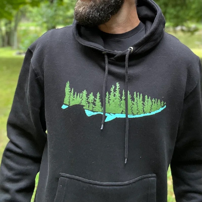 5th Season- Gold Metal Waters Hoodie Hoodie with Slit Hem Functional Movement