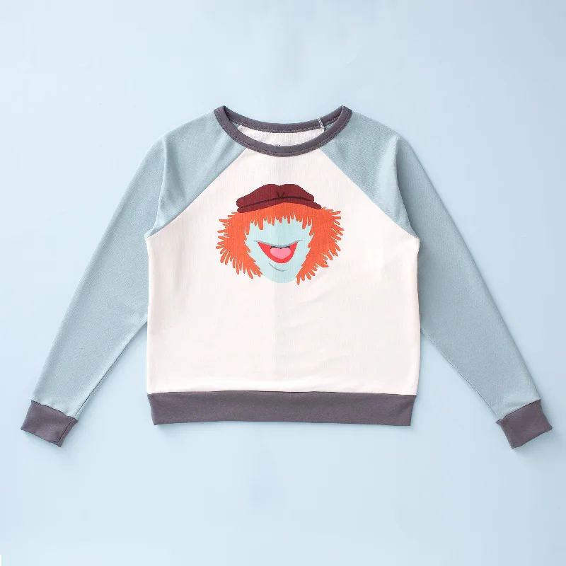 Adult Greenville Sweatshirt - Fraggle Rock - Boober Edition No. 2 Hoodie with Longline Fit Extended Stylish