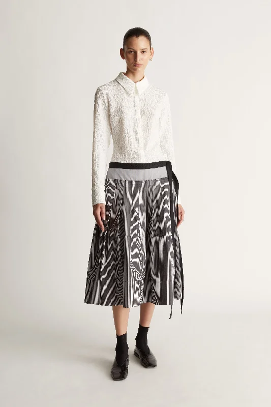 Ashton Skirt linen skirt natural