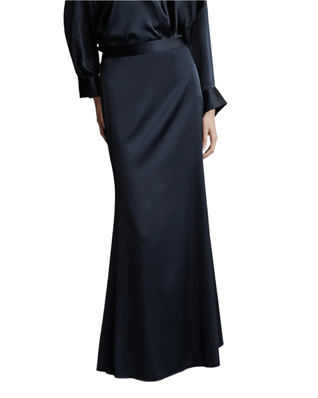 At Last Skirt in Midnight denim skirt stylish