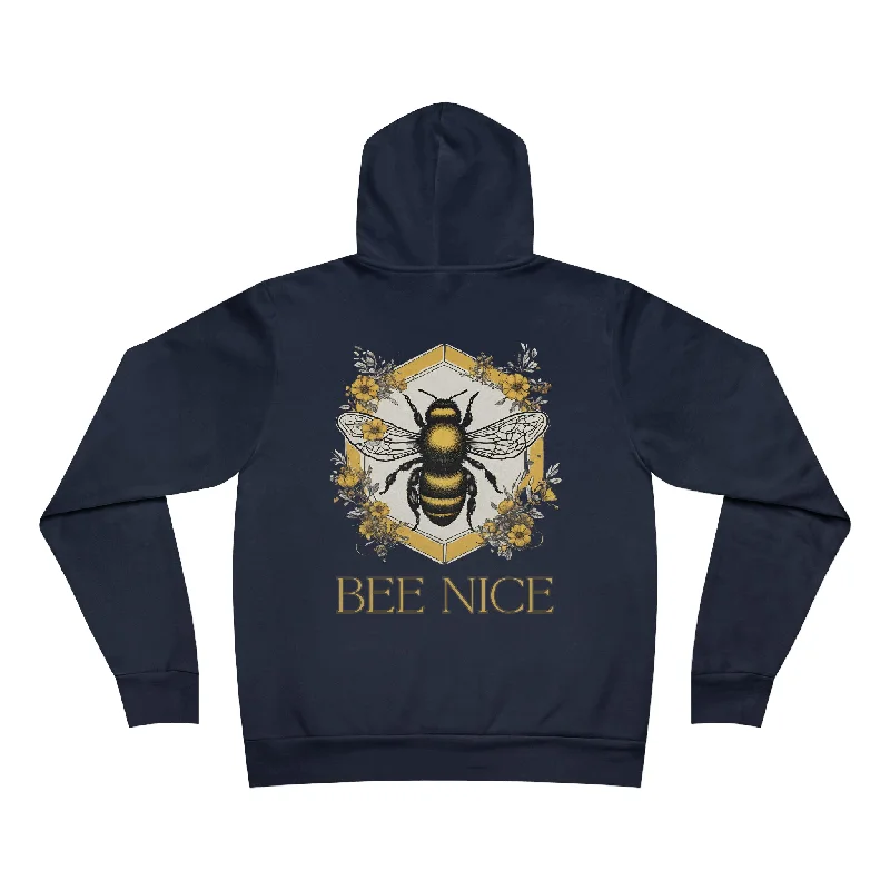 Bee Nice RDG Unisex Supply Hoodie Hoodie with Emblem Brand Identity