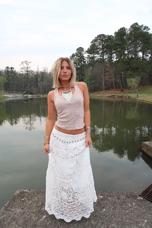 Belize Maxi Skirt high waist skirt