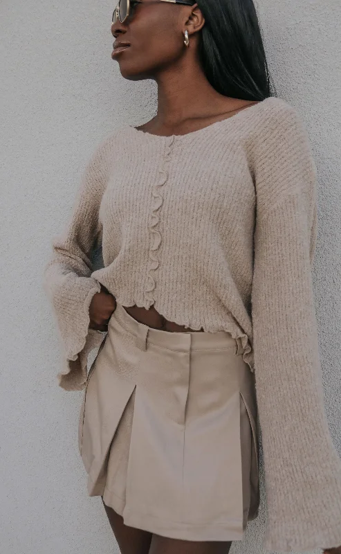 bills to pay skirt - soil chiffon skirt airy