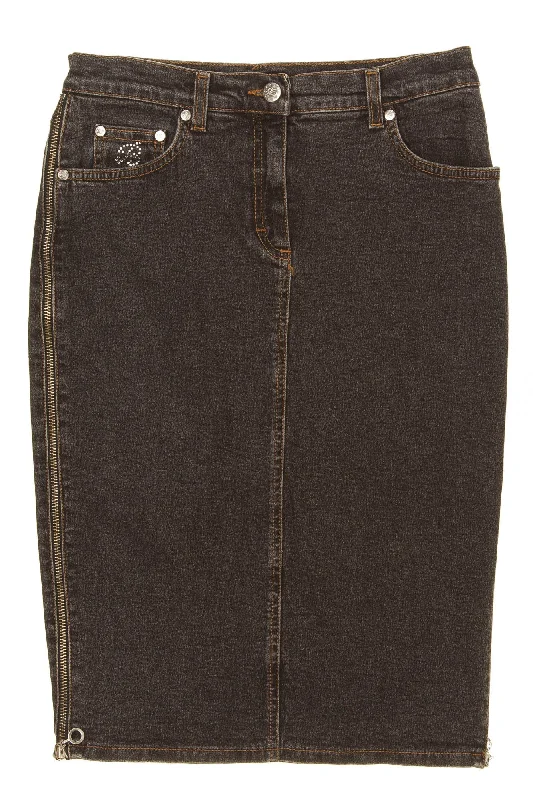 Blumarine - Jean Skirt - IT 40 high waist skirt