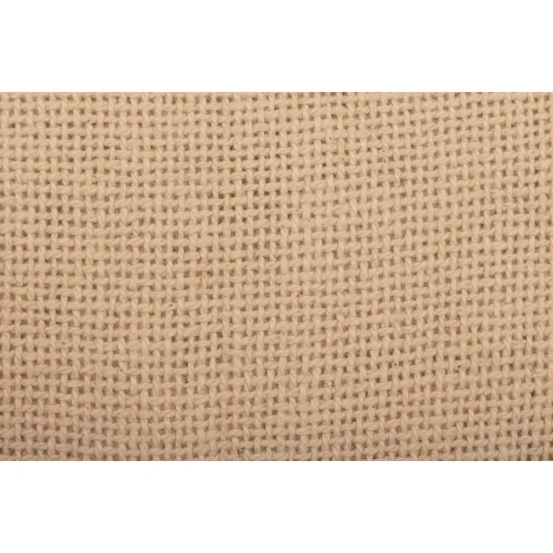 Burlap Vintage Ruffled Twin Bed Skirt 39x76x16 linen skirt light