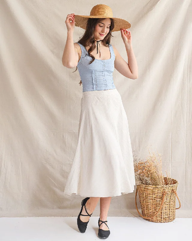 La Bergerie Skirt chiffon skirt flowing