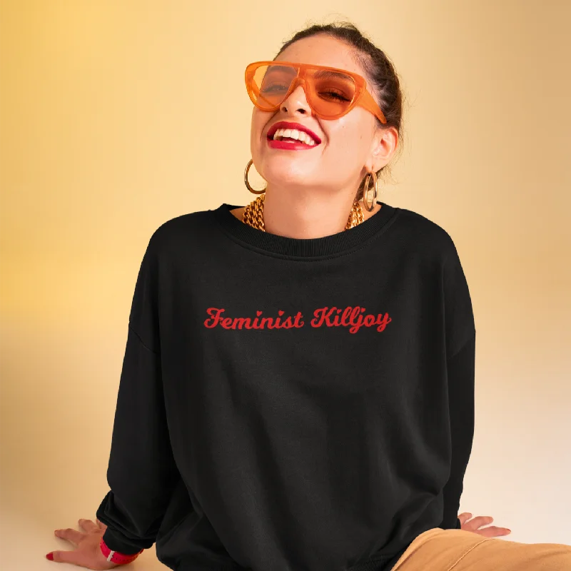 Feminist Killjoy Unisex Sweatshirt Hoodie with Hood Adjustable Protection