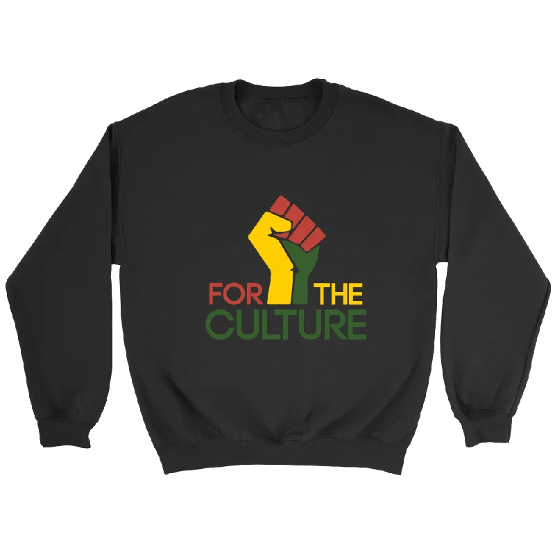 For The Culture Sweatshirt Hoodie with Snap Buttons Easy Quick