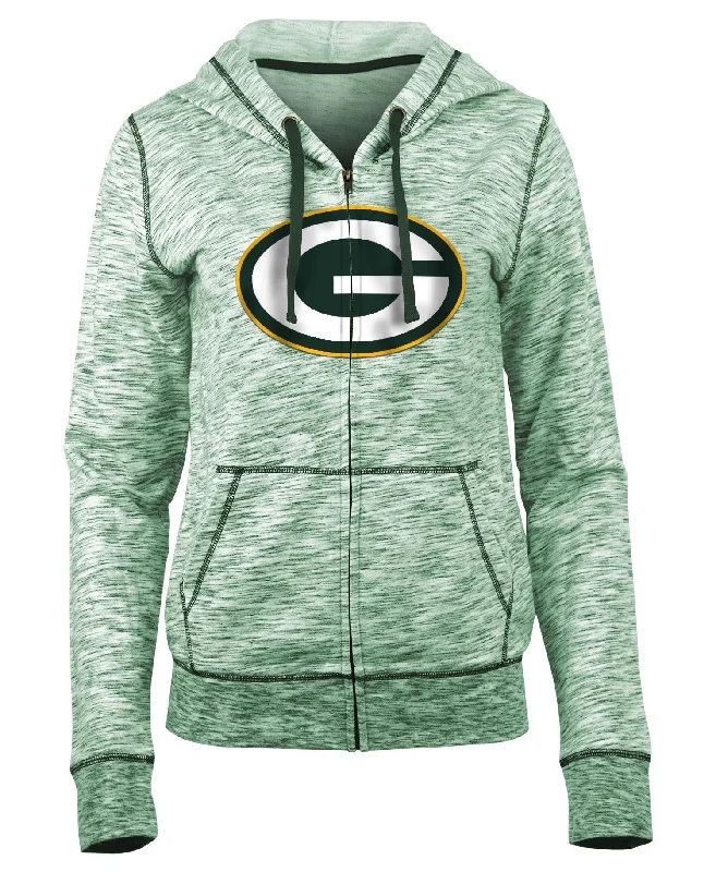 Green Bay Packers Defense Space Dye Zip Hoodie Hoodie with Double Zipper Versatile Adjustable Green Bay Packers Defense Space Dye Zip Hoodie Hoodie with Double Zipper Versatile Adjustable