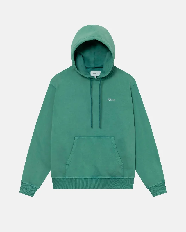Half Moon Hoodie Green Graphic Hoodie Design Print