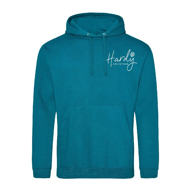 Hardy Equestrian Women's Ash Jungle Jade Hoodie Hoodie with Hidden Zipper Minimalist Clean Hardy Equestrian Women's Ash Jungle Jade Hoodie Hoodie with Hidden Zipper Minimalist Clean