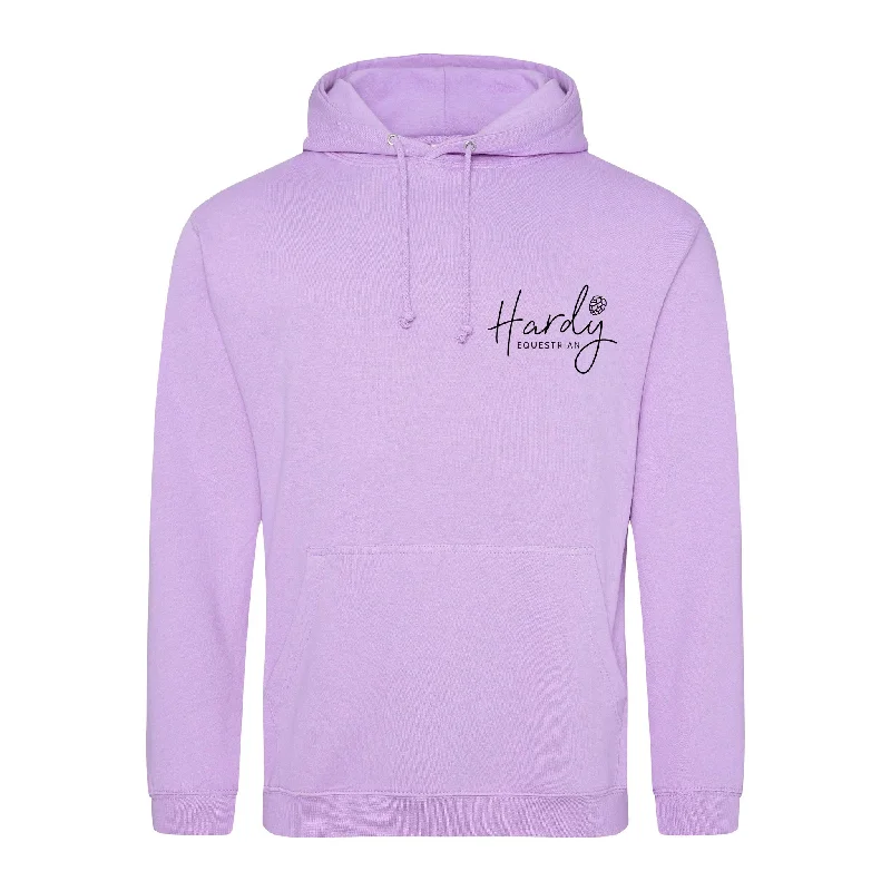 Hardy Equestrian Women's Ash Lilac Hoodie Hoodie with Zipper Versatile Modern