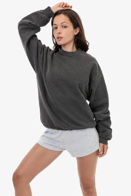HF07 - Heavy Fleece Crewneck Sweatshirts (Pigment Dye) Hoodie with Illustration Artistic Creative HF07 - Heavy Fleece Crewneck Sweatshirts (Pigment Dye) Hoodie with Illustration Artistic Creative