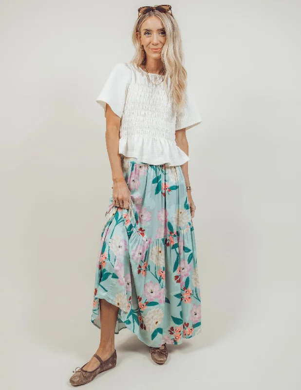 Justine Midi Skirt leather skirt modern