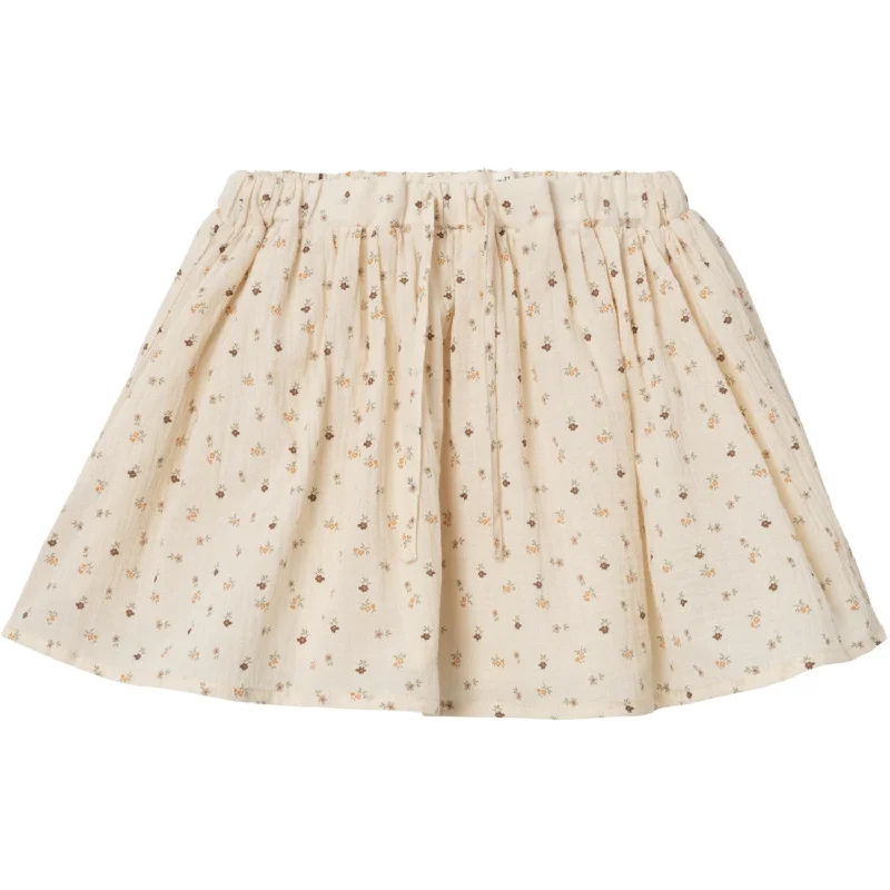 Lil'Atelier Birch Noanna Skirt floral skirt print