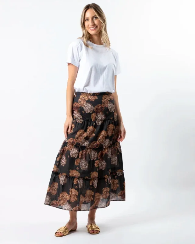 Stella and Gemma Dawson Skirt Dried Hydrangea tiered skirt playful
