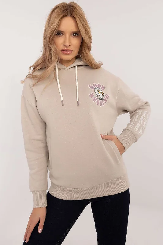 Sweatshirt Sublevel Hoodie with Pastel Soft Subtle