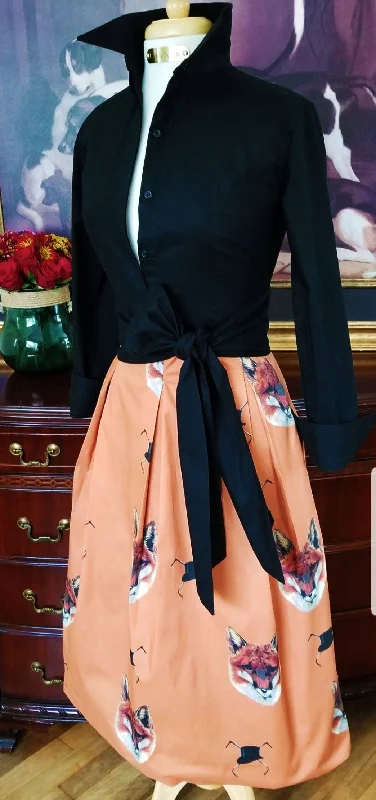 TALLY HO SKIRT IN PUMPKIN pencil skirt chic
