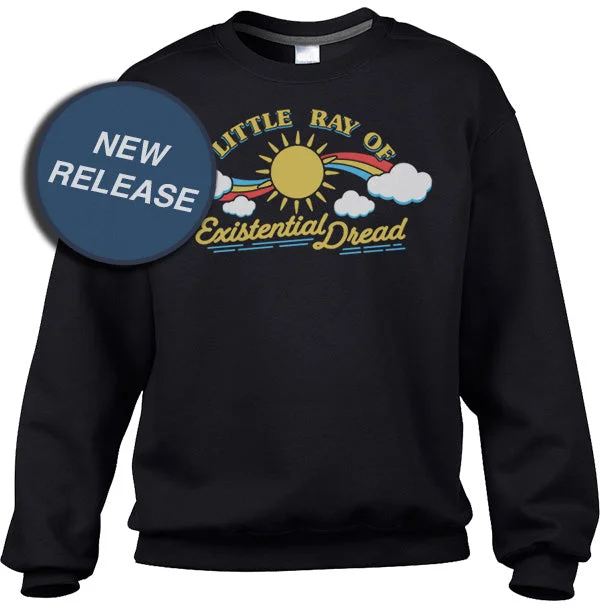 Unisex Little Ray of Existential Dread Sweatshirt Hoodie with Magnetic Closure Innovative Modern Unisex Little Ray of Existential Dread Sweatshirt Hoodie with Magnetic Closure Innovative Modern