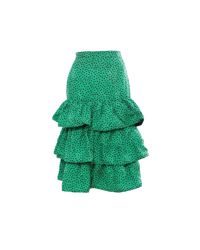Vintage Lillie Rubin Skirt elastic waist skirt