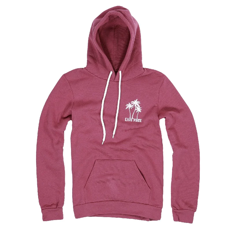 Women's Live Free Sweatshirt | Made in USA Hoodie with Drawstring Waist Adjustable Fitted Women's Live Free Sweatshirt | Made in USA Hoodie with Drawstring Waist Adjustable Fitted