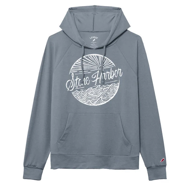 Women's Stone Harbor All Day Hoodie Hoodie with Bell Sleeves Flared Feminine